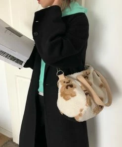 Shop Lena Jade Double Sided Bear Bag