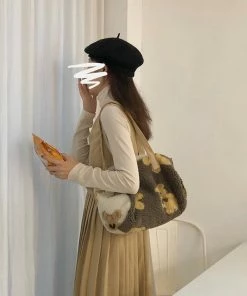 Shop Lena Jade Double Sided Bear Bag