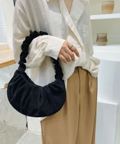 Shop Lena Jade Corduroy Dumpling Bag