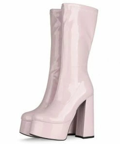 Shop Lena Jade Nude Pink Bratty Babe Boots