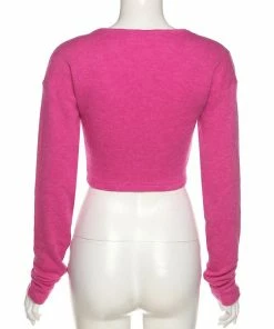 Shop Lena Jade Rose Button Up Long Sleeve Cardigan Long Sleeves