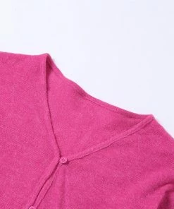 Shop Lena Jade Rose Button Up Long Sleeve Cardigan Long Sleeves