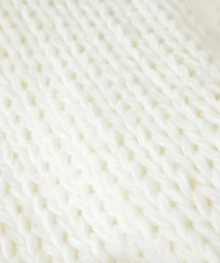 Shop Lena Jade Y2K White Flower Hand Knitted Cardigan Sweater