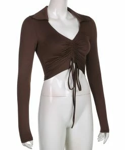 Shop Lena Jade Ruched Everyday Long Sleeve Long Sleeves