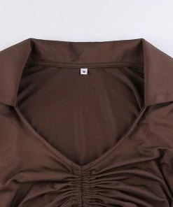 Shop Lena Jade Ruched Everyday Long Sleeve Long Sleeves