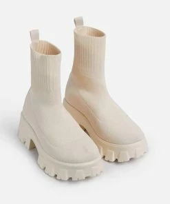 Shop Lena Jade Shoes Beige Winter Day Sock Boot Shoe