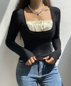 Shop Lena Jade Vintage Vera Long Sleeve Top