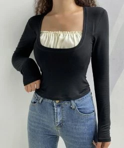 Shop Lena Jade Vintage Vera Long Sleeve Top