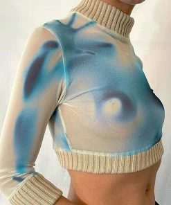 Shop Lena Jade Tie Dye Kara Long Sleeve Top Long Sleeves