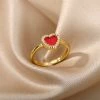 Shop Lena Jade Rings Vintage Heart Ring 2 Shop Lena Jade Rings Vintage Heart Ring