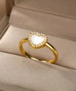 Shop Lena Jade Rings Vintage Heart Ring