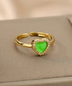 Shop Lena Jade Rings Vintage Heart Ring