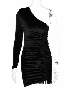 Shop Lena Jade Black Velvet Dreams Dress