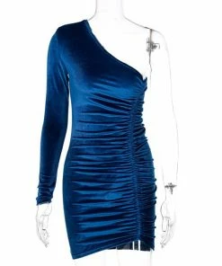 Shop Lena Jade Blue Velvet Dreams Dress