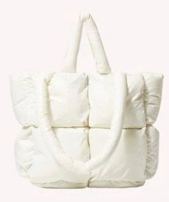Shop Lena Jade White That Girl Puffer Tote Bag
