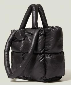 Shop Lena Jade Black That Girl Puffer Tote Bag Bags 12 Shop Lena Jade Black That Girl Puffer Tote Bag Bags