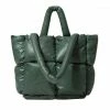 Shop Lena Jade Bags Green That Girl Puffer Tote Bag 2 Shop Lena Jade Bags Green That Girl Puffer Tote Bag