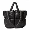 Shop Lena Jade Black That Girl Puffer Tote Bag Bags 1 Shop Lena Jade Black That Girl Puffer Tote Bag Bags