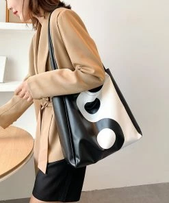 Shop Lena Jade Bags Yin Yang Shoulder Bag