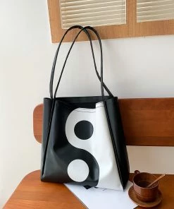 Shop Lena Jade Bags Yin Yang Shoulder Bag