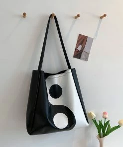 Shop Lena Jade Bags Yin Yang Shoulder Bag