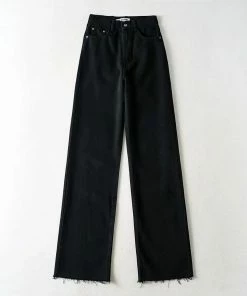 Shop Lena Jade Black Jameson Straight Leg Jeans Pants