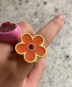 Shop Lena Jade Rings Y2K Flower Power Ring