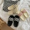 Shop Lena Jade Checkerboard Pillow Slides