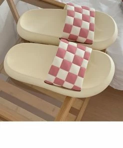 Shop Lena Jade Checkerboard Pillow Slides