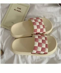 Shop Lena Jade Checkerboard Pillow Slides