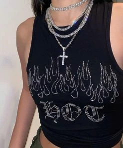 Shop Lena Jade H0E Bling Tank Top