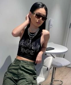 Shop Lena Jade H0E Bling Tank Top