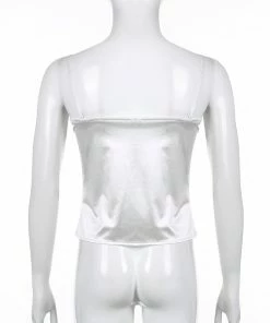 Shop Lena Jade Cottagecore Toxic Satin Tank Top