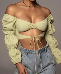 Shop Lena Jade Long Sleeves Sadie Long Sleeve Top