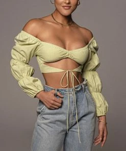 Shop Lena Jade Long Sleeves Sadie Long Sleeve Top