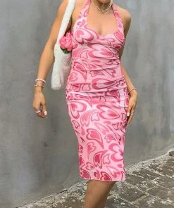 Shop Lena Jade Y2K Heart Aesthetic Dress Dresses