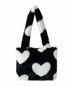 Shop Lena Jade Fluffy Fuzzy Heart Bag Bags