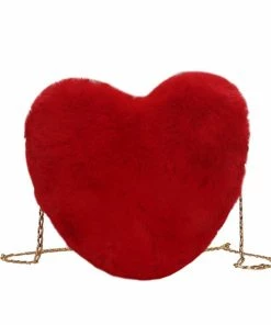 Shop Lena Jade Bags Fuzzy Heart Bag