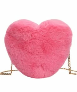 Shop Lena Jade Bags Fuzzy Heart Bag