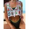 Shop Lena Jade Swimwear Daisy Crochet Cover Up Bikini Top