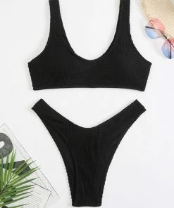 Shop Lena Jade Cassie Ribbed Bikini Swimwear