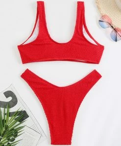 Shop Lena Jade Cassie Ribbed Bikini Swimwear