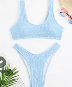 Shop Lena Jade Cassie Ribbed Bikini Swimwear