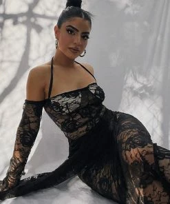 Shop Lena Jade Rose Lace Dress