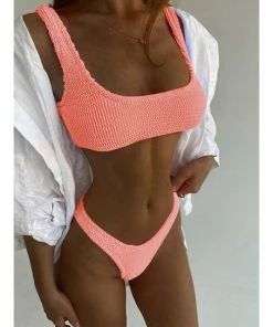 Shop Lena Jade Cassie Ribbed Bikini Swimwear