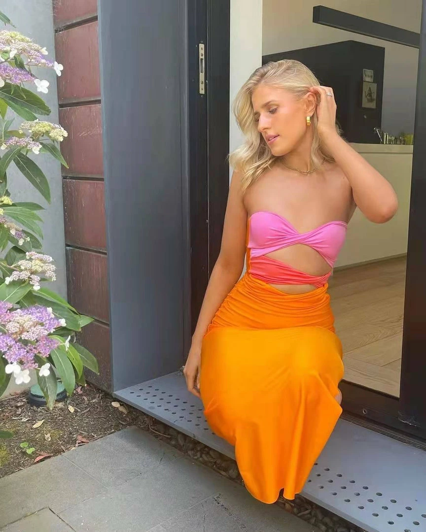 Shop Lena Jade Rachel Colorblock Dress Dresses 7 Shop Lena Jade Rachel Colorblock Dress Dresses