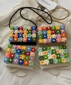 Shop Lena Jade Bags Recycled Flower Bag