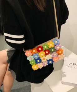 Shop Lena Jade Bags Recycled Flower Bag