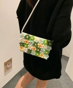 Shop Lena Jade Bags Recycled Flower Bag