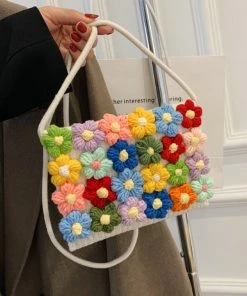Shop Lena Jade Bags Recycled Flower Bag